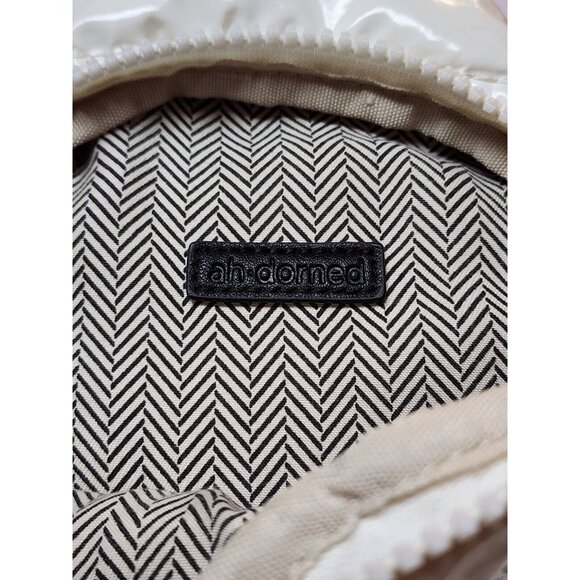 ah•dorned New York Crossbody Adjustable Small Sling Bag Optic White - Picture 8 of 13